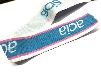 35 mm jacquard elastic band custom logo for underwear waistband